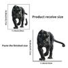 Black Leopard Print Wall Sticker Animal Decoration for Bedroom Living Room Home Interior Decor