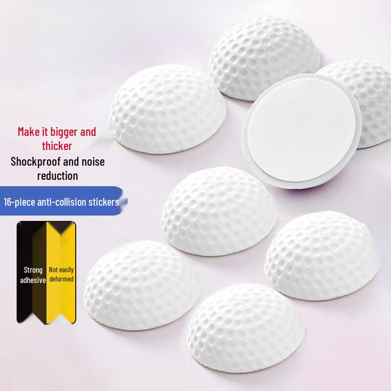 Silicone Door Handle Wall Protector Pads (16-Pack)