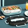 Abay Stainless Steel Divided Thermal Lunch Box