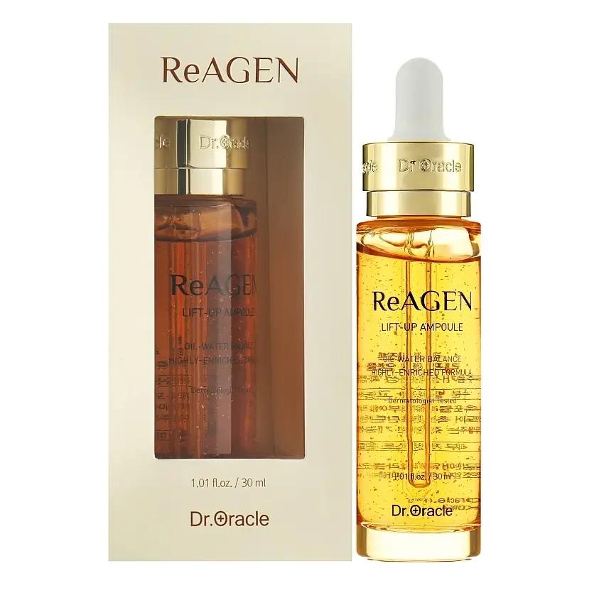 Anti-aging Serum with Peptides and Gold ReAGEN Lift-up Ampoule Dr. Oracle 30 Ml