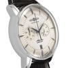 Zeppelin ATRANTIC Watch, 43mm, German, Brown, Ivory Dial, Stainless Steel, Automatic, Men's, 8422-5