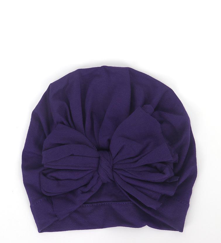 

Новая детская шапка с бантом на завязках 2019 года, хлопковая шапка-пуловер для новорожденных, фетальная шапочка для младенцев One Size