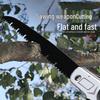 Compact Folding Outdoor Hand Saw - Manganese Steel Blade for Wood & Bamboo