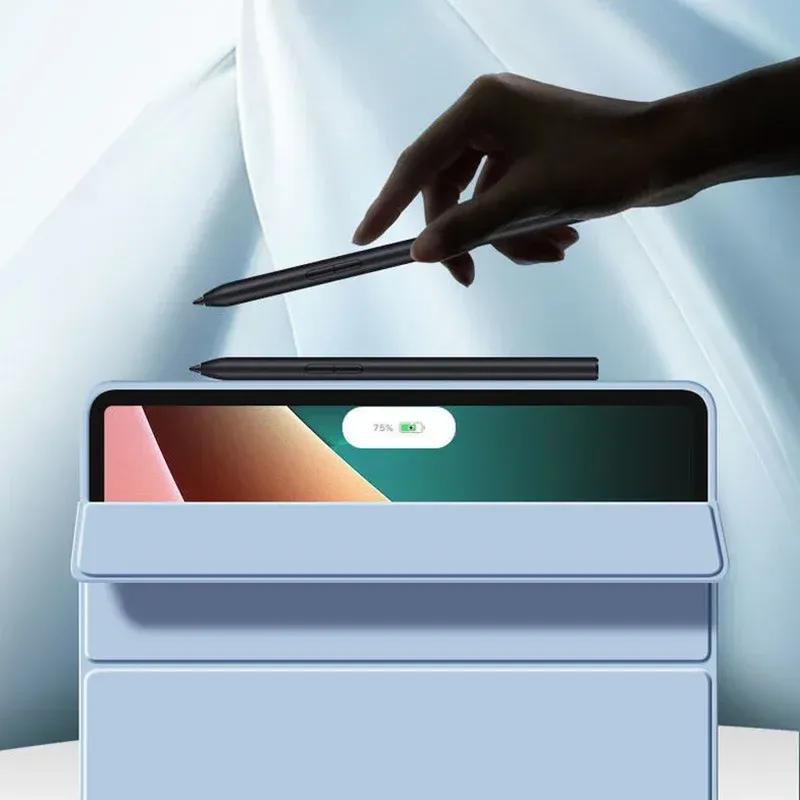 Soft Silicone Tablet Case For Xiaomi MI Pad Case 8 7 6 5 6S 7S Pro 12.4 Ultra Redmi K Pad 2 SE 8.7 11 12.1 inch Case Stand Cover