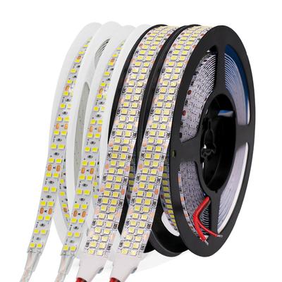 5m/roll 2835 LED Strip DC 12V 24V Flexible Ribbon LED Tape 120 240 480LEDs/m Waterproof LED Lights Room Decor 3000K 4000K 6000K