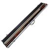 CUESOUL 57" Handcrafted 3/4 Jointed Snooker Cue with Extension and Aluminum Cue Case (D308)