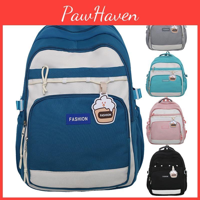 Unisex Oxford Backpack With 16in Laptop Compartment For College Schoolbag Gift