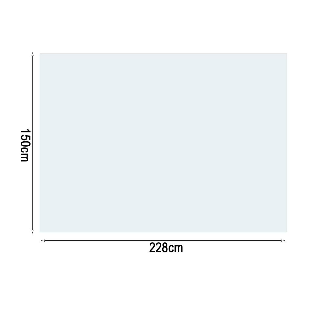 Clear PVC Plastic Soft Glass Tablecloth Protective Cover Waterproof Durable Transparent Table Cover for Dining Table Kitchen Use
