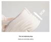 W3650 Women's Summer White Hollowed-Out Height-Increasing Thick-Soled Casual Sandals