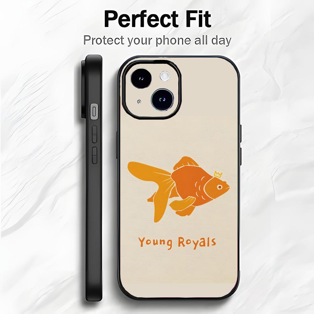 Sweet Romantic Swedish TV Y-Young Royals Phone Case Phone Case Soft Packaging Lightweight For iPhone17 16 15 14 13ProMax