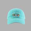 Washed retro hat women's new cartoon animal embroidered baseball cap sweet sunshade duck tongue