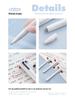 Planen mit Tricolor Druckknopf 0,5mm Stift: Schnelltrocknendes, hochwertiges, mehrfarbiges schwarzes Schreibwarenwerkzeug