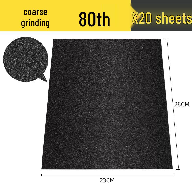 Ultra-Fine Adhesive Sandpaper for Polishing Corners, Walls, Wood, and Car Paint Surfaces