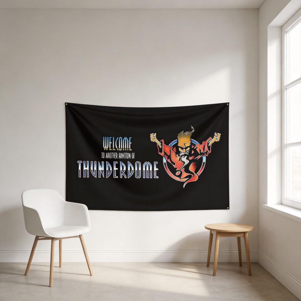 Colgante de pared de poliéster Thunderdome con diseño de estilo americano para decoración de sala de estar