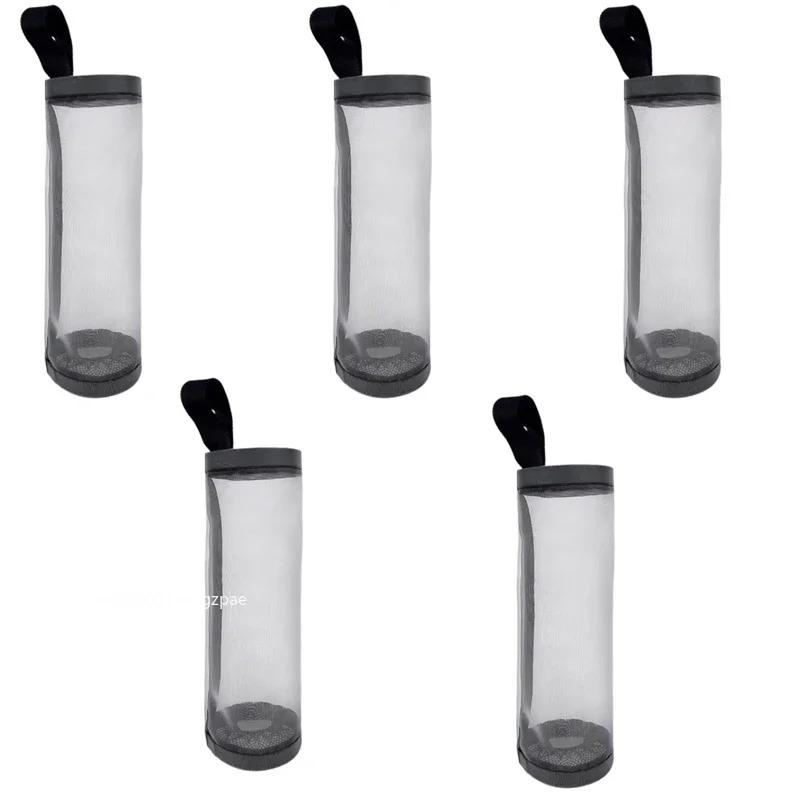 1-5pcs Garbage Bag Storage Kitchen Garbage Organizer Plastic Bag Holder Organizing Hanging Garbage Collection Storage Bags