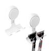 Linkidea 2 Pack Shower Wall Razor Suction Cup Hook Razor Removable and Reusable Shower Razor Holder for Gillette Fusion 5 Holder, Holder, Power,