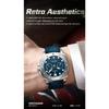 POEDAGAR High Quality Watches for Man Waterproof Luminous Date Exquisite Men Clock Nylon Leather Quartz Fashion Wristwatch