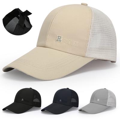 Men's Spring Autumn Net Cap Sunscreen Baseball Cap Sunshade Cap Outdoor Fishing Cap