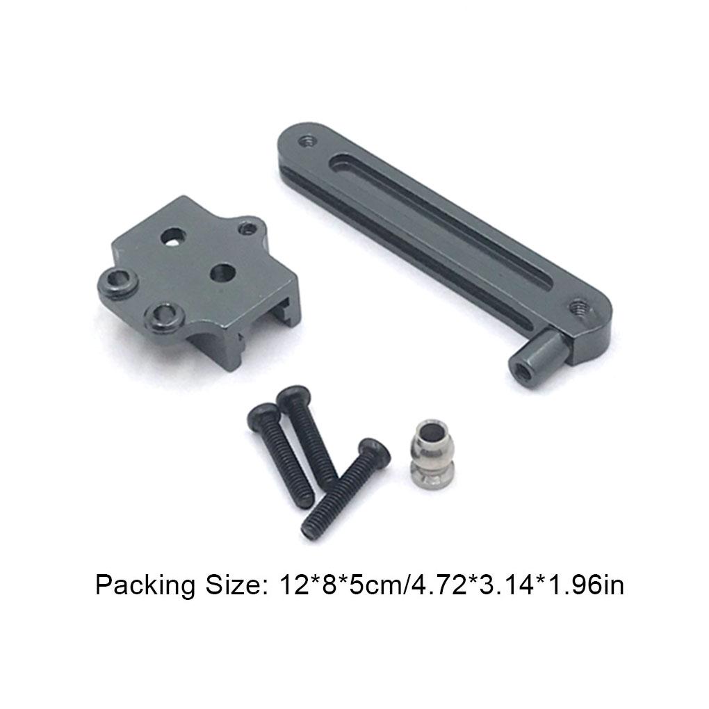 1 Set RC Parts Steering Kit Professional Wear-resistant Multicolor Off-road Vehicle Replacement for 12428 12423