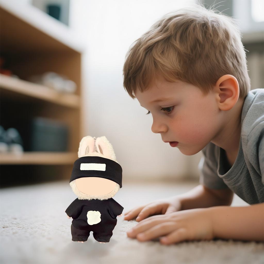 Roztomilé kreslené oblečení pro panenky - 17cm roztomilé oblečení pro panenky, doplňky pro panenky