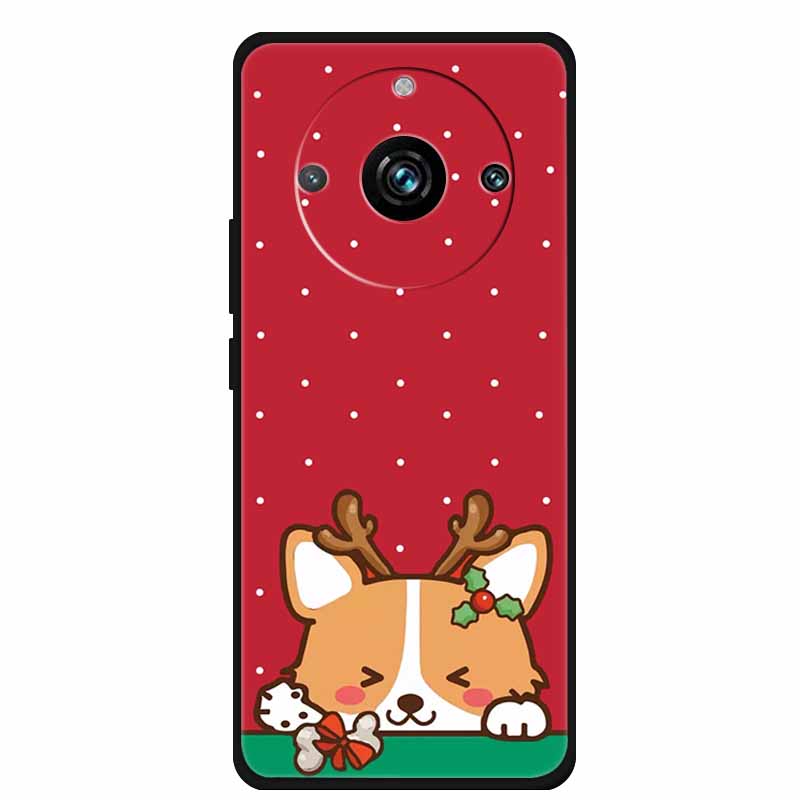 2024 Christmas Phone Cases For Realme 11 Pro Plus Case Soft TPU Silicone For Realme 11 Pro RMX3771 Shockproof Cover Bumper Funda