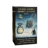 Ghibli Anime Christmas Advent Calendar Toy Figure Collectible Cosplay Accessories Trendy Countdown Blind Box 2D Acrylic Pendant