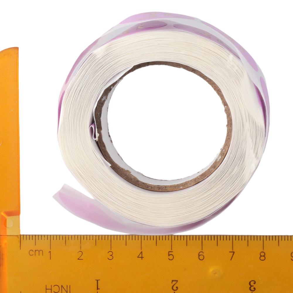 500 Pcs Purple Label Stickers Round Label Roll Self-Adhesive Stickers  Birthdays
