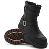 ILM Motorradstiefel aus echtem Leder für Outdoor-Motorradtouren und und leicht an- und auszuziehen Stilvoll und stilvoll für und Herbst Herren (Rindsleder)