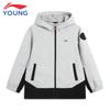 Li-Ning Kids' Fleece-Lined Windproof & Water-Repellent Sports Jacket