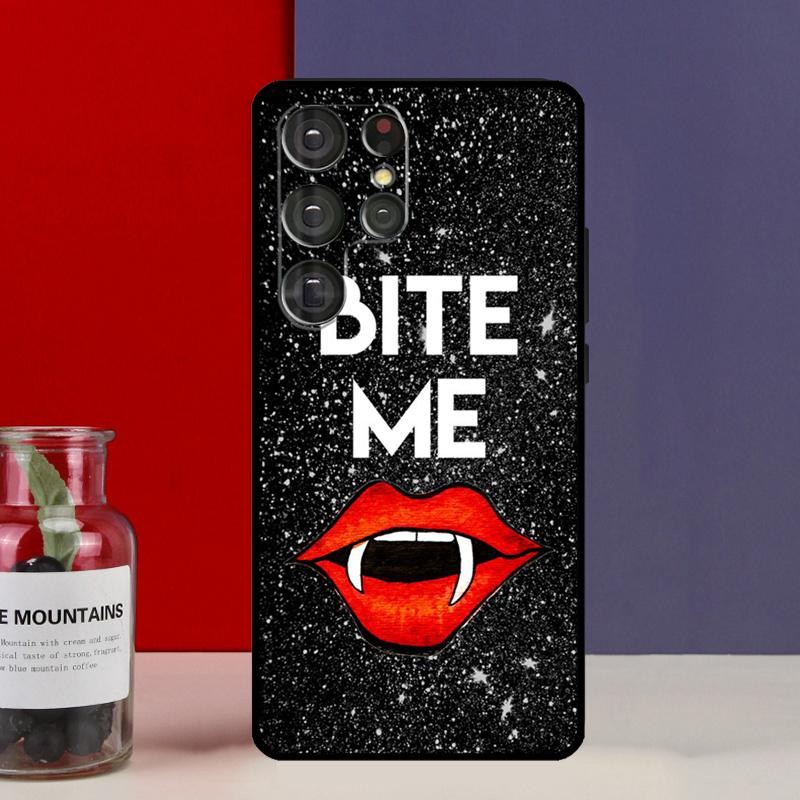 

Sexy Vampire Lips Funda Case For Samsung Galaxy S25 Ultra S9 S10 S20 S22 Plus S21 FE S23 S24 Ultra Phone Cover Galaxy S9