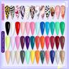 Saviland Nail Art Kit Gel 36 Gel Paint Base Top 15 Nail Nail Nail Nail Manicure Nail Art DIY Nail Decoration 56-Piece Paint Colors, & Coat, Brushes,
