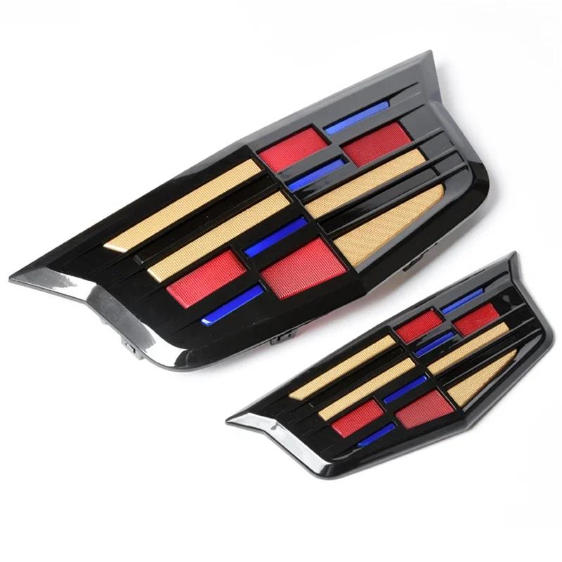 AABHT1 Griglia Anteriore in ABS Emblema Portellone Adesivo per Cadillac XTS XT5 XT6 ATSL SRX CT4 CT5 CT6 Escalade Decorazione Esterna Auto
