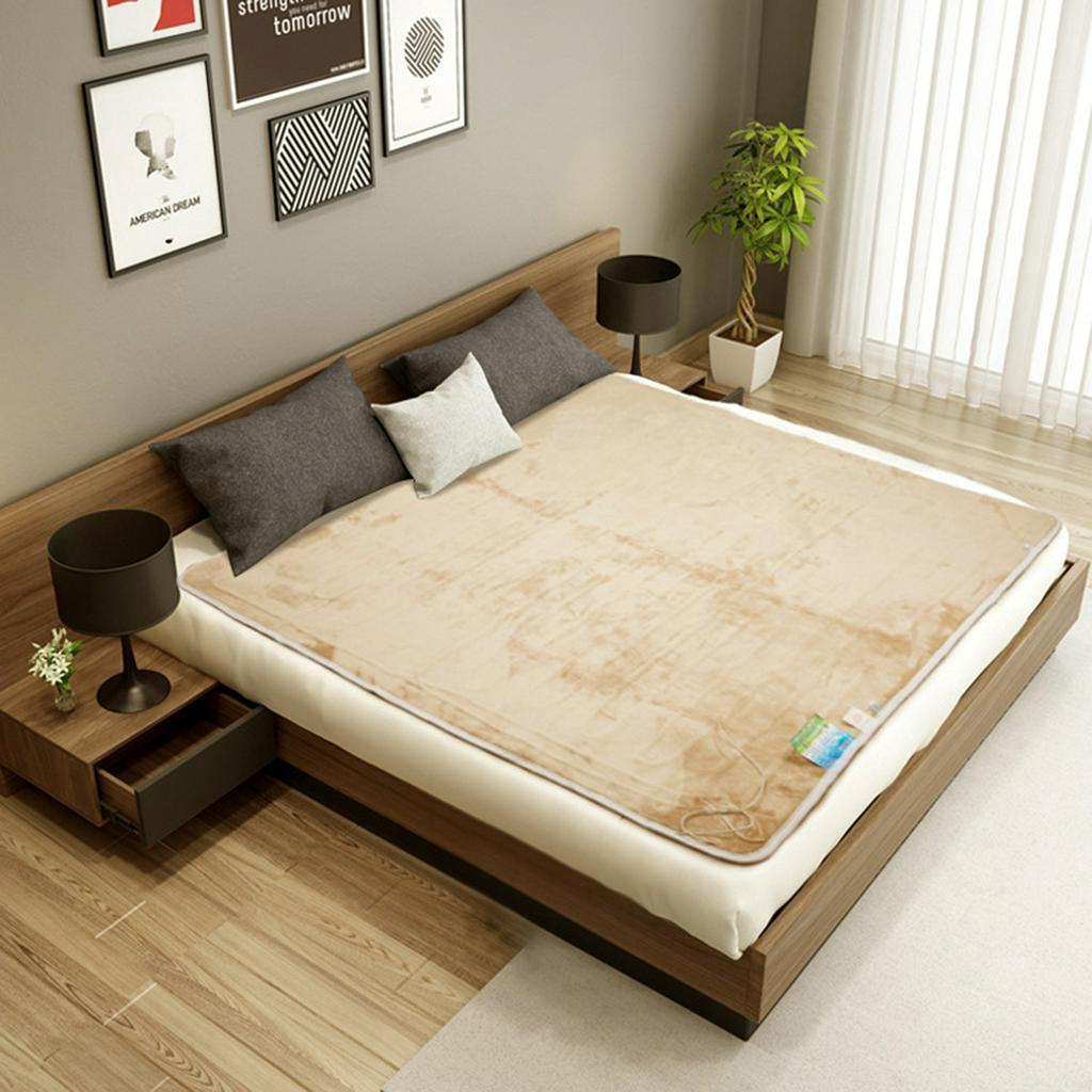 220V 50Hz Thermostat Electric Blanket Body Warmer Bed Mattress Heated Carpet Mat Waterproof Automatic Electric Heating Pad