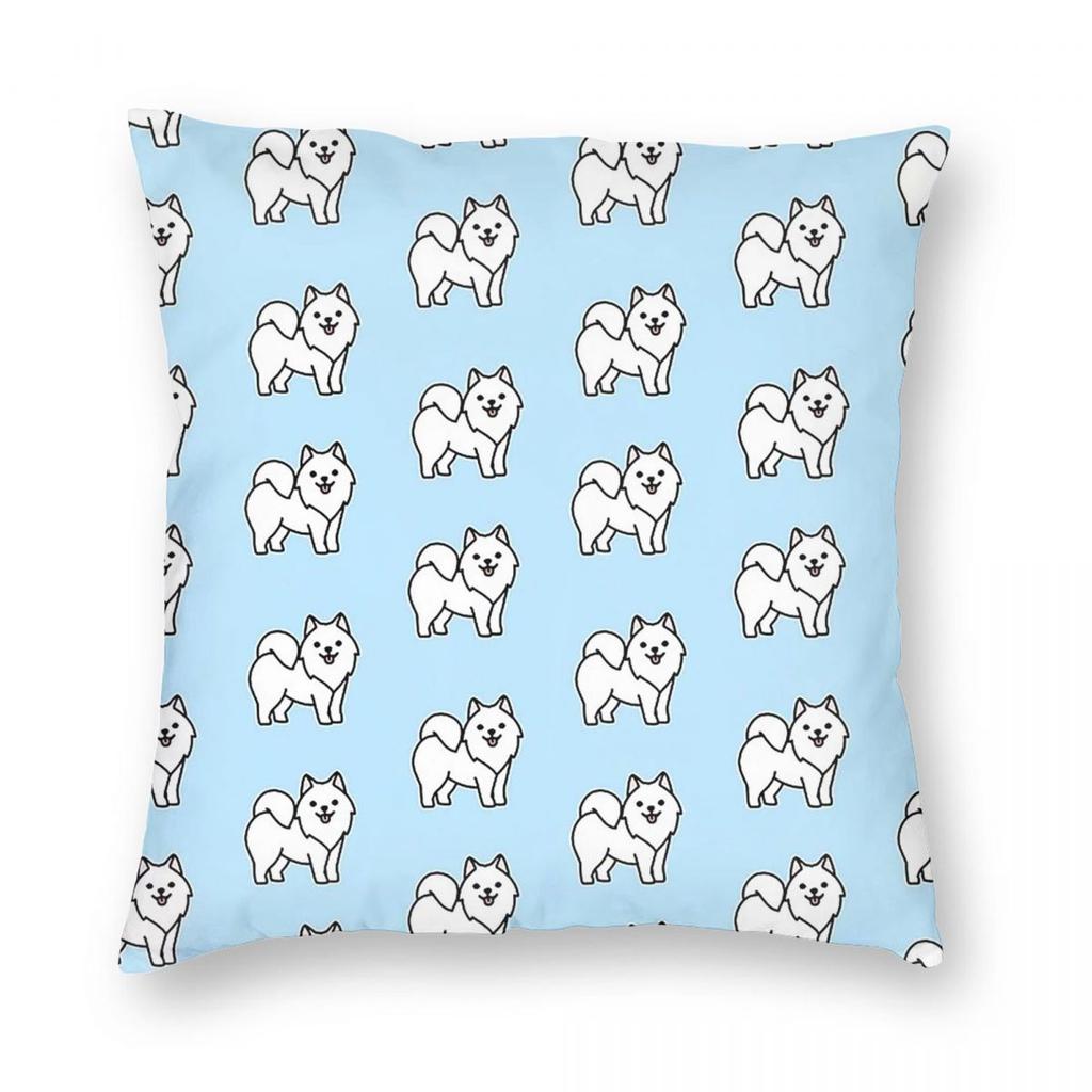 Samoyed - Stunning Dog! Square Pillowcase Pillow Cover Cushion Throw Pillow for Home Sofa Living Room
