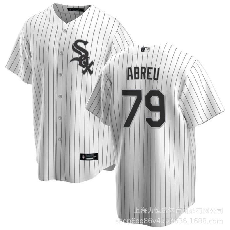 2026 Chicago White Sox Baseball Jersey Short Sleeve Button Front Training Uniform Team Sports