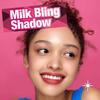 COLORGRAM Milk Bling Shadow Liquid Eyeshadow with and Korean Makeup 01 (1 pc) - Glitter, Glitter, -