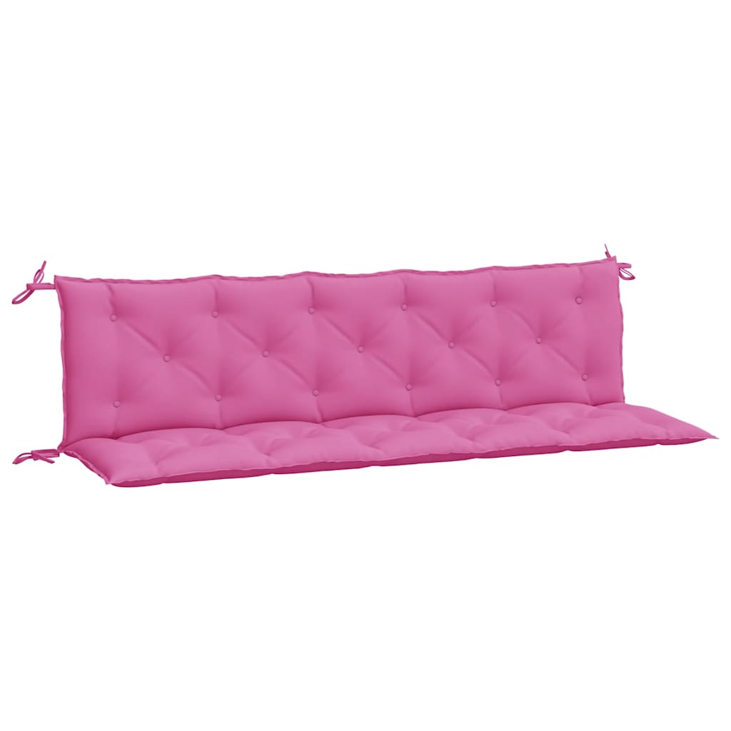 Vidaxl Pallet Cushions, 2 Pcs, Pink, Oxford Fabric