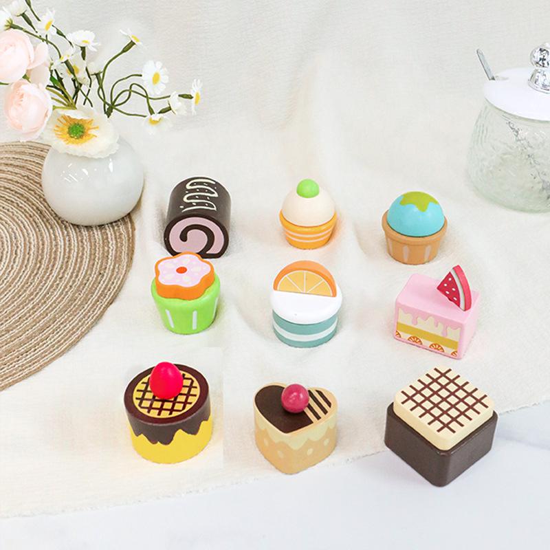 

Child s Wooden Afternoon Tea Set: Pretend Play Toy for Social Skills