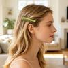 5Pcs Girl Hairpin Simulated Comb Design Candy Color Strong Grip Bang Hair Pins Summer Hair Accessory