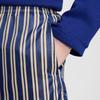 Nike X Bode Astro Grabber SS24 Striped Elastic Mid-Waist Fitted Warm Casual Shorts Unisex Bottoms Blue White FJ0206-122