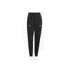 Color Block Sun Protection Joggers With Elastic Waist Women Bottoms Black IP0749