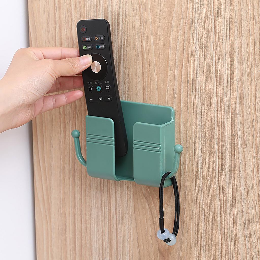 (Nikita) Wall Mount Phone Holder Mobile Phone Storage Box WallMounted Storage Box PunchFree Storage Rack
