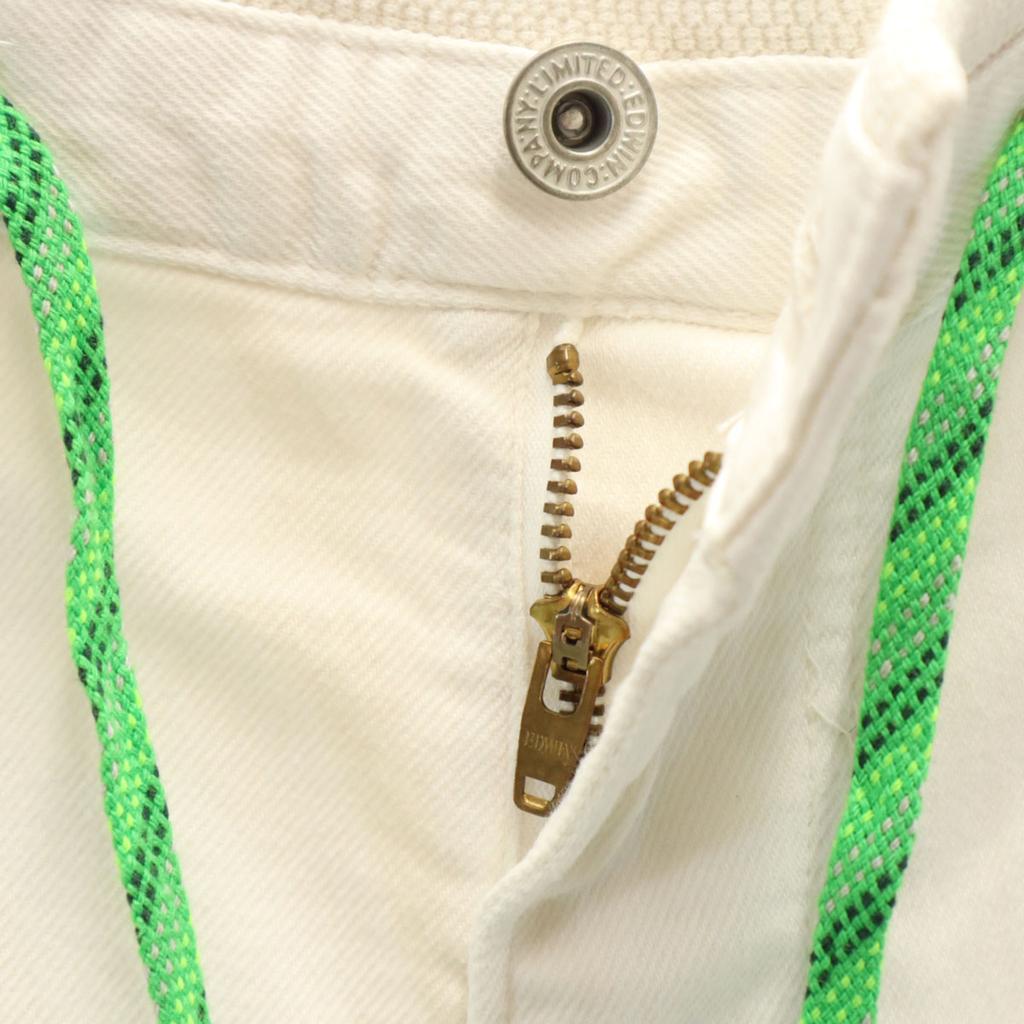 EDWIN Jerseys Cropped Pants M White Men's Used