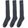 3 Pair Winter Thick Warm Knee-High Men's Wool Socks Men's Merino Calf Socks Casual Cashmere Terry Socks Fashion Stockings Men
