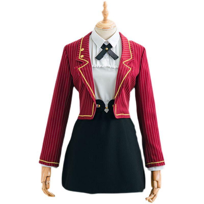 

Из Слезы Фемиды Косплей Комплект Ворон Форма Вечеринка Костюм Хэллоуин Женщины M