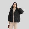 YAYA Women's Short Hooded Duck Down Jacket