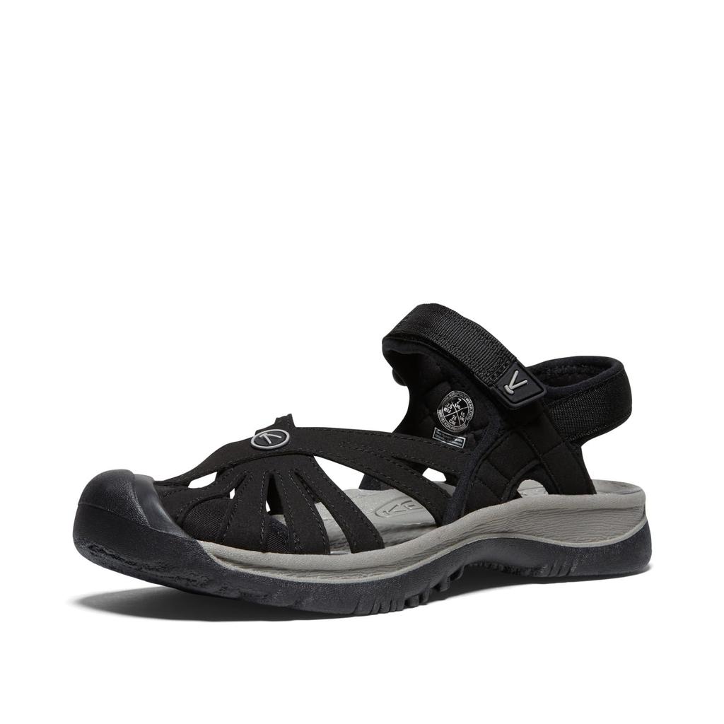 KEEN ROSE SANDAL Rose Sandal for Women 1008783 GRAY Cm (current Model) BLACK/NEUTRAL 24.0
