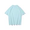 Minimalist Fashionable Solid-Color Crew-Neck T-Shirt American Casual Style Versatile Top for Commuting
