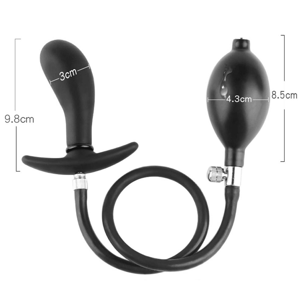 Extra Large Inflatable Anus Butt Plug Extender Dilatador Anal Sex Toy for Men Woman