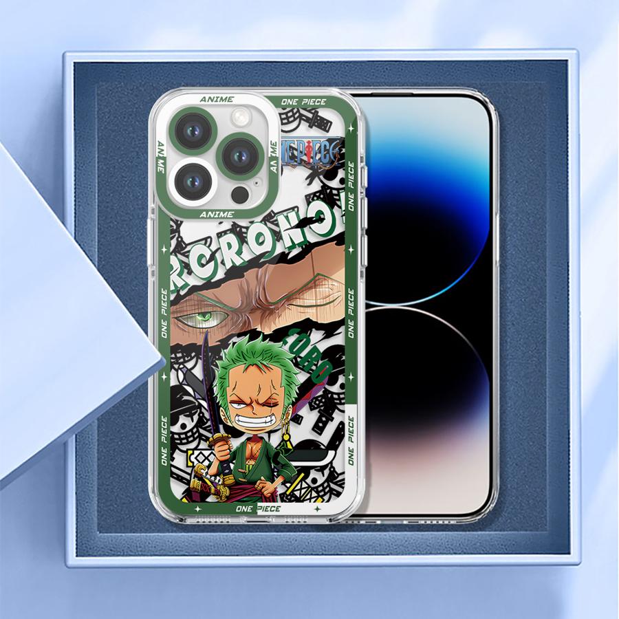 

Прозрачный чехол для телефона для iPhone XR 16 15 14 Plus 13 12 11 Pro MAX 7 8 12 Mini 16e 17 Air One Piece Luffy iPhone 12 mini